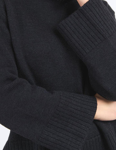Jude Knit - Black-Foxwood-Lima & Co