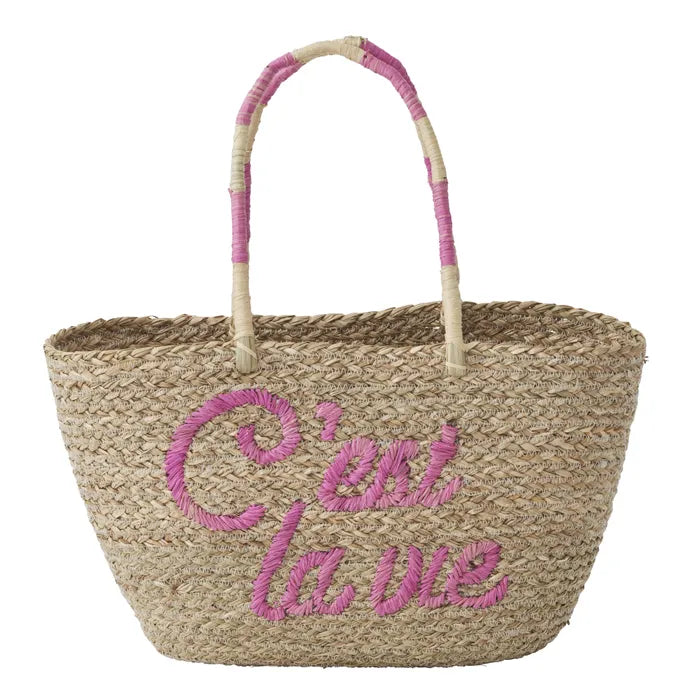 La Vie Seagrass Tote Bag-Coast to Coast-Lima & Co