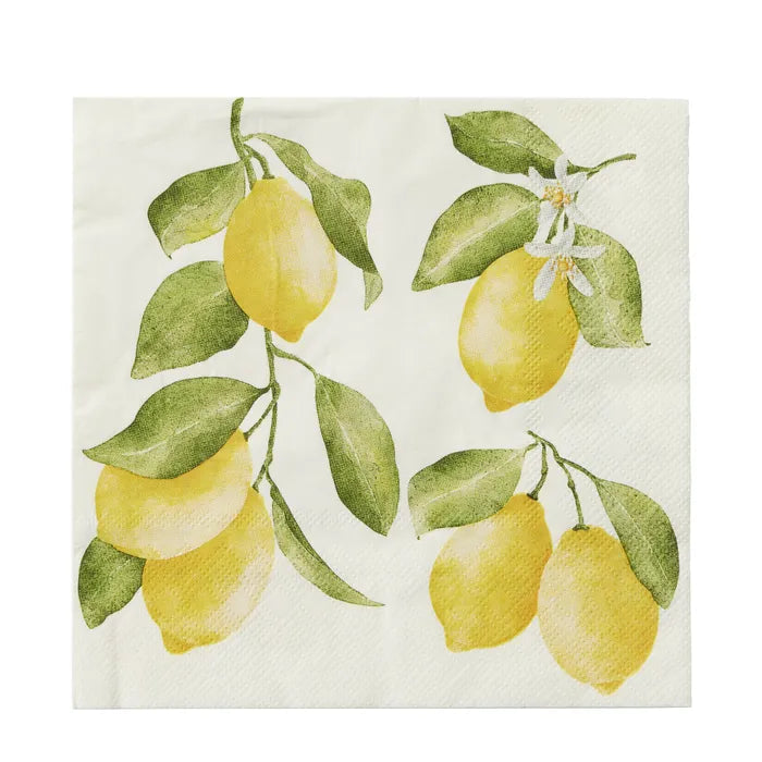 Lemon Branch Napkin 20 pack-Coast to Coast-Lima & Co