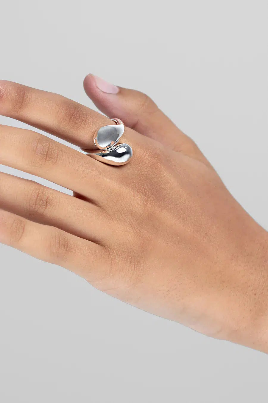 Lumen Silver Ring Medium-Liberte-Lima & Co