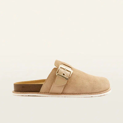 Margot Slide - Sand Suede-FRANKIE 4-Lima & Co