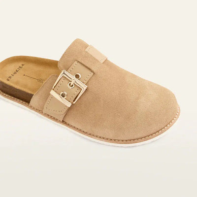 Margot Slide - Sand Suede-FRANKIE 4-Lima & Co