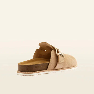 Margot Slide - Sand Suede-FRANKIE 4-Lima & Co