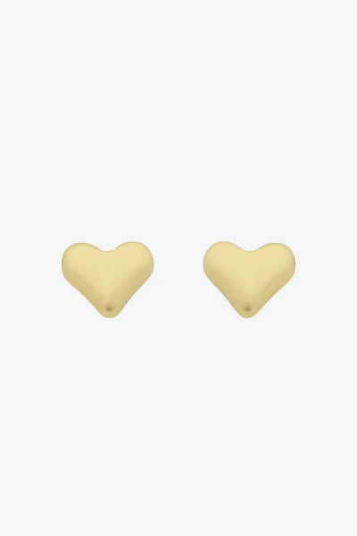 Mariel Heart Earring - Gold-Liberte-Lima & Co