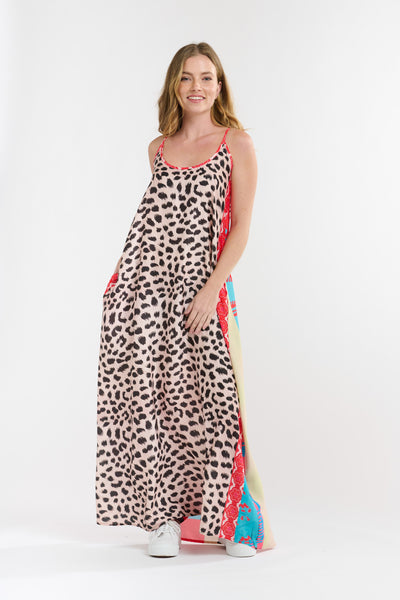 Melina Dress - Leopard-Italian Star-Lima & Co