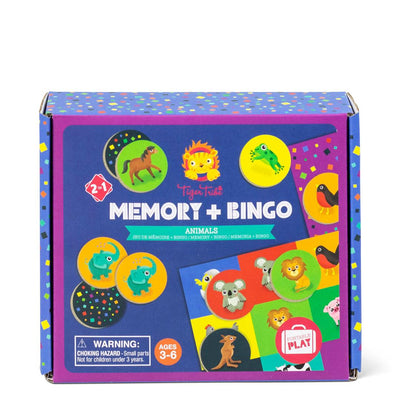 Memory and Bingo - Animals-Tiger Tribe-Lima & Co