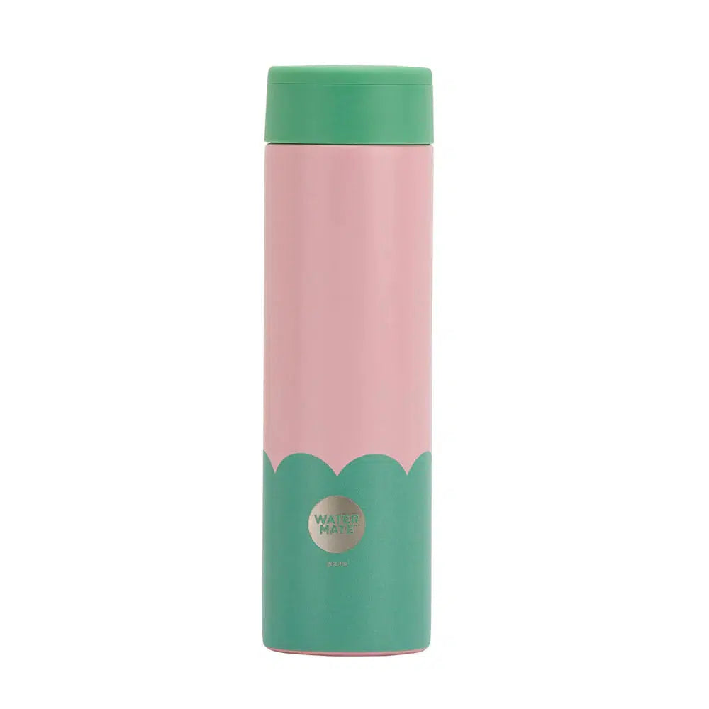 Mini Bottle Stainless Wave 300ml - Musk Green-Annabel Trends-Lima & Co