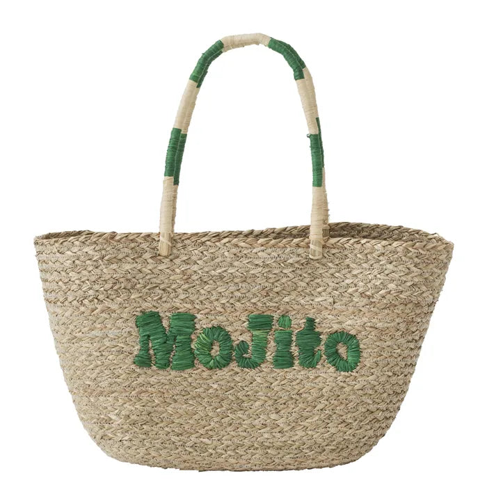 Mojito Seagrass Tote Bag-Coast to Coast-Lima & Co