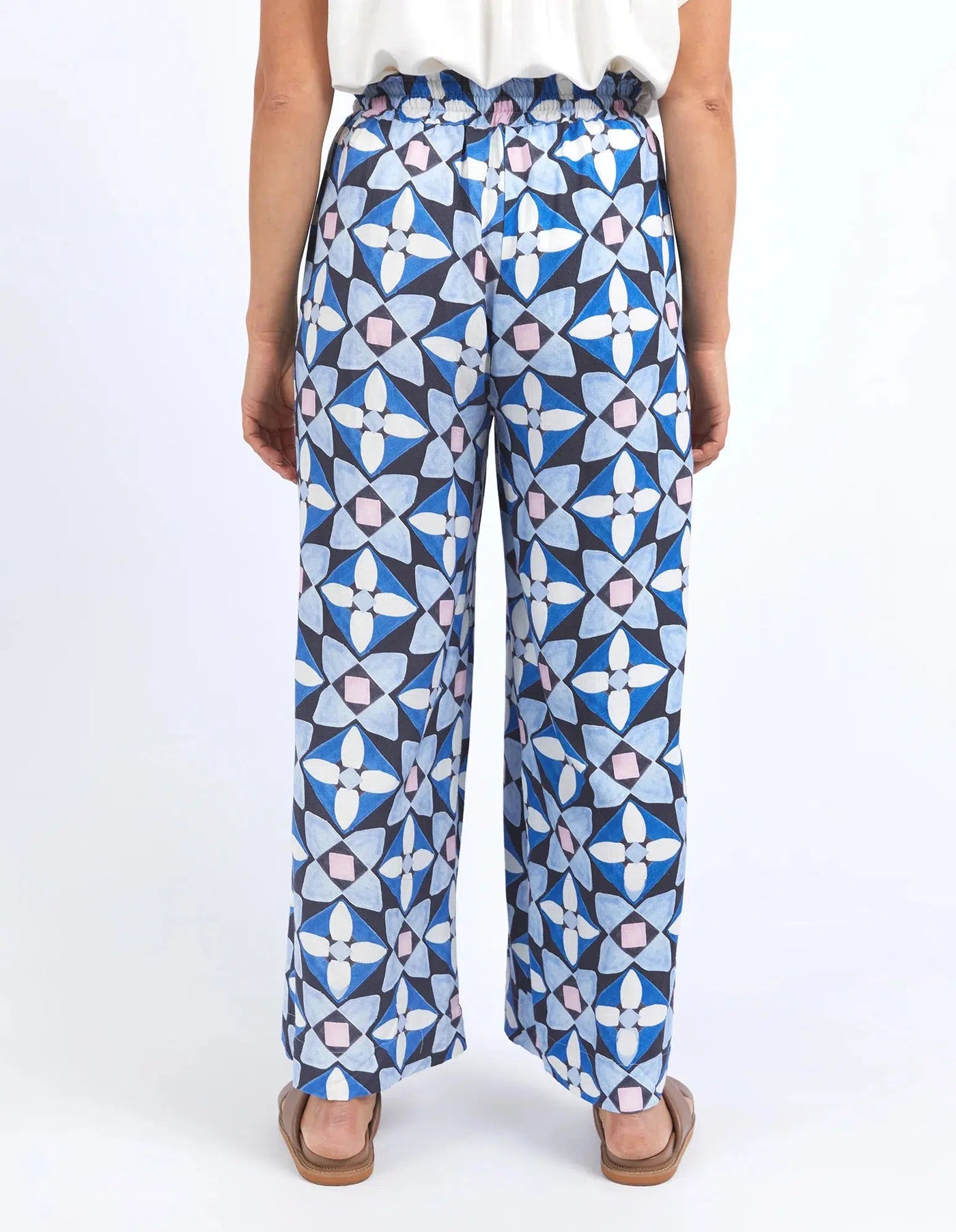 Painted Tile Pant - Print-Elm Lifestyle-Lima & Co