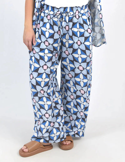 Painted Tile Pant - Print-Elm Lifestyle-Lima & Co