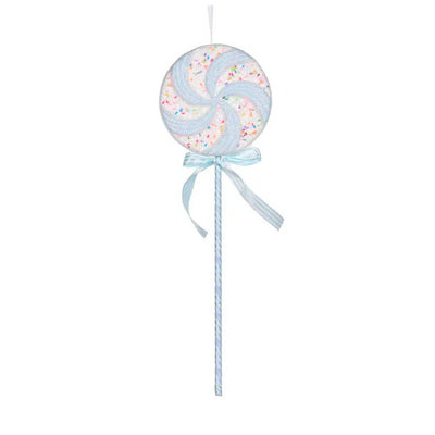 Pastel Blue Swirl Lollipop-Holly and Ivy-Lima & Co