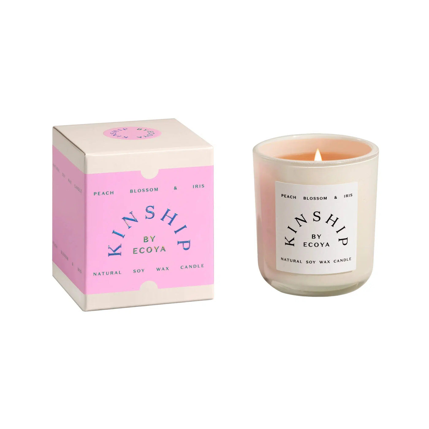 Peach Blossom & Iris Mini Candle-Ecoya-Lima & Co