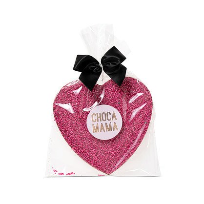 Pink Milk Heart 150g-Chocamama-Lima & Co