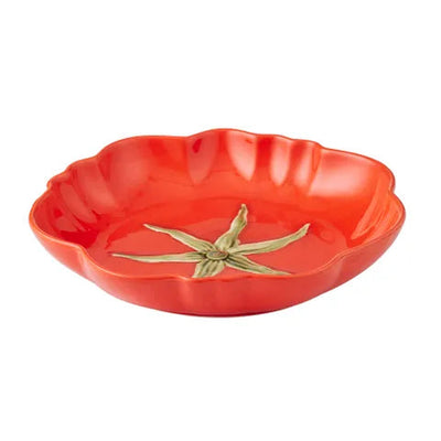 Pomodoro Ceramic Shallow Bowl 26cm Red-Coast to Coast-Lima & Co