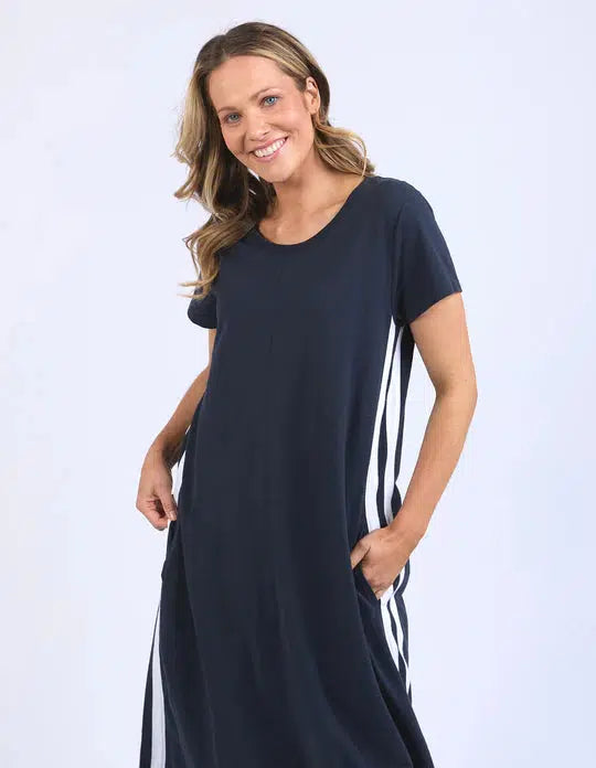 Recovery Dress - Navy-Foxwood-Lima & Co