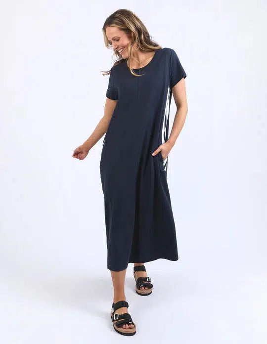 Recovery Dress - Navy-Foxwood-Lima & Co