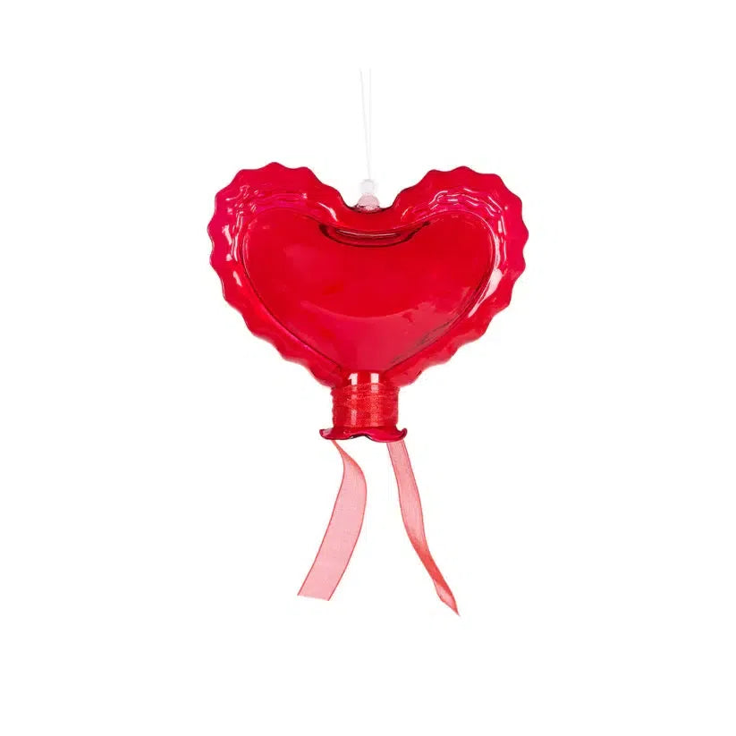 Red Heart Balloon Hanging Med-Holly and Ivy-Lima & Co