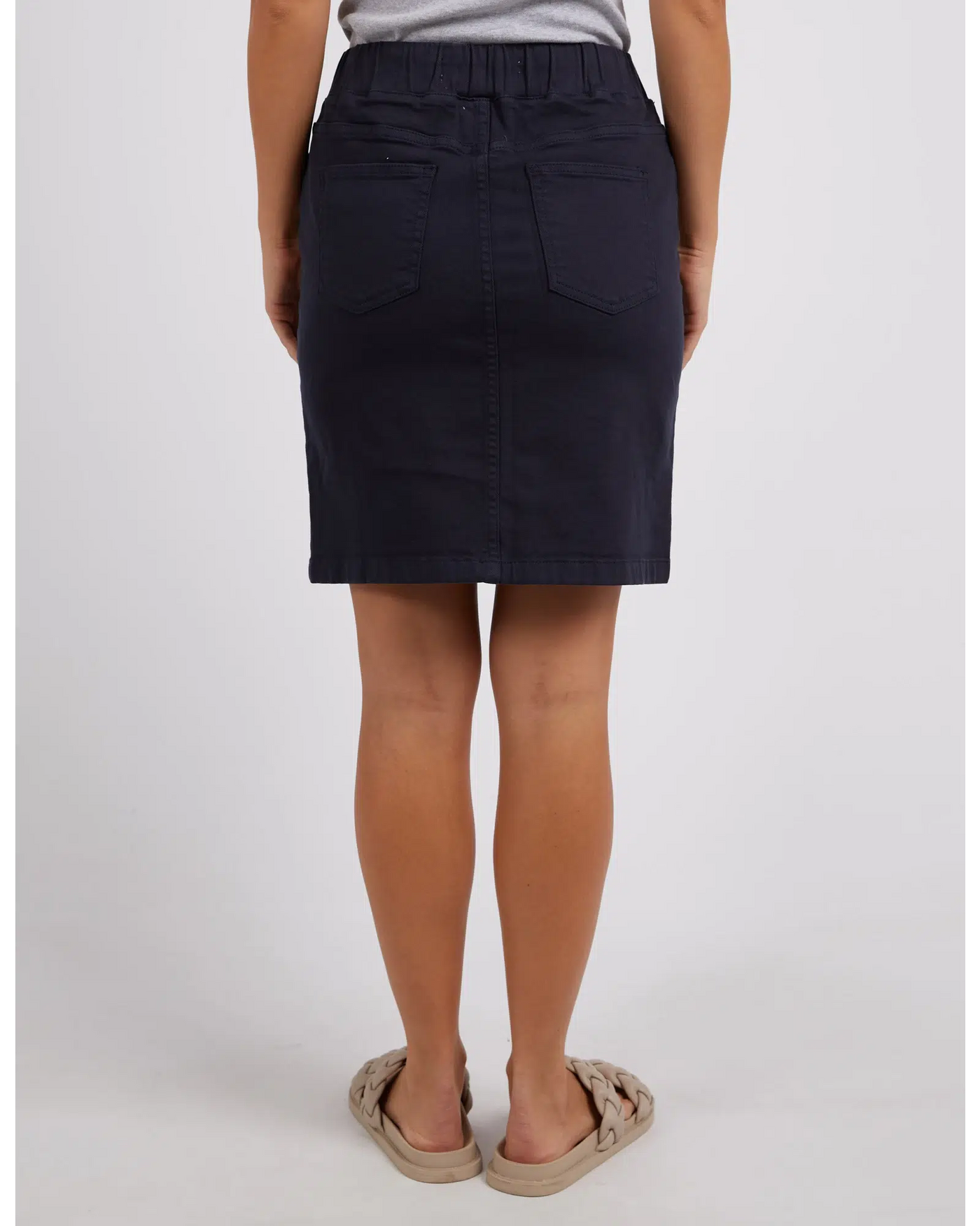 Rio Skirt - Navy-Foxwood-Lima & Co