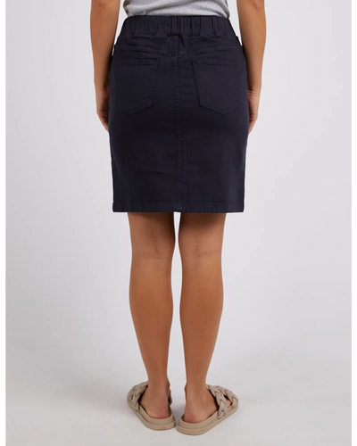 Rio Skirt - Navy-Foxwood-Lima & Co