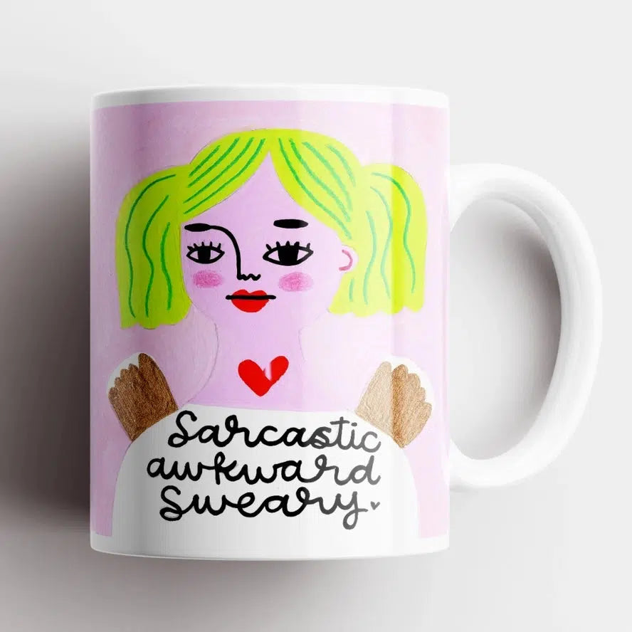 Sarcastic Sweary Awkward Grumpy Angel-Lima & Co-Lima & Co