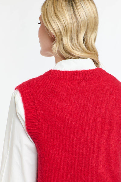 Scotty Dog Vest - Red-365 Days-Lima & Co