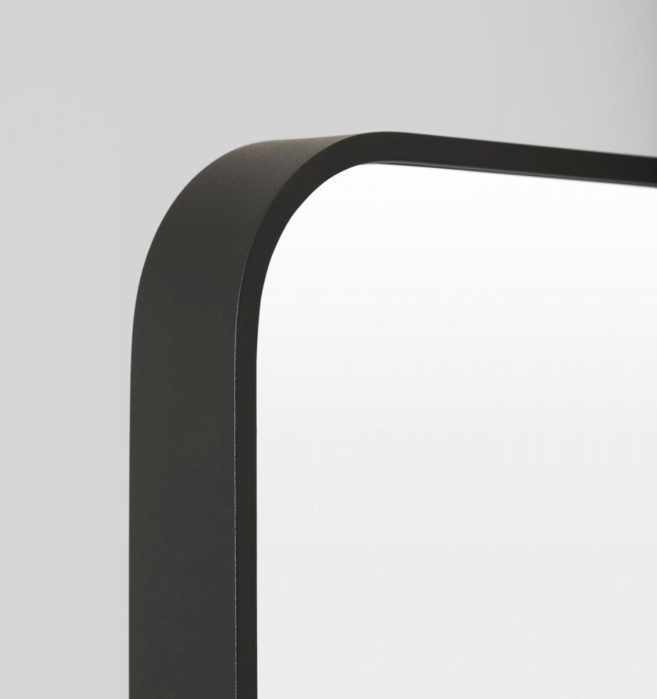 Simplicity Curved Standing Mirror - Black-Warranbrooke-Lima & Co
