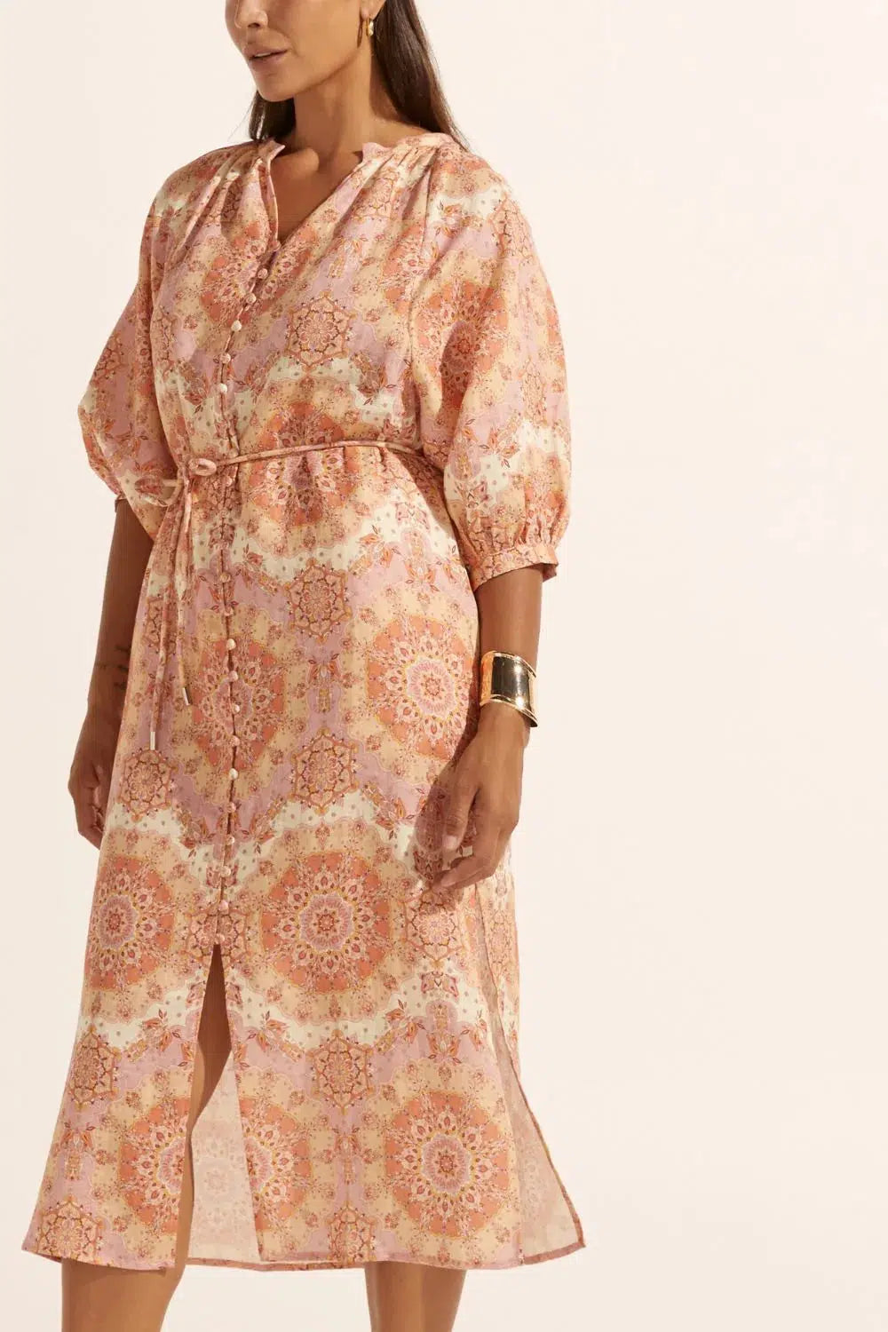 Sojourn Dress - Sunset Mosiac-Zoe Kratzmann-Lima & Co