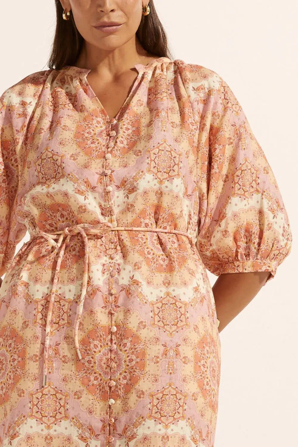 Sojourn Dress - Sunset Mosiac-Zoe Kratzmann-Lima & Co