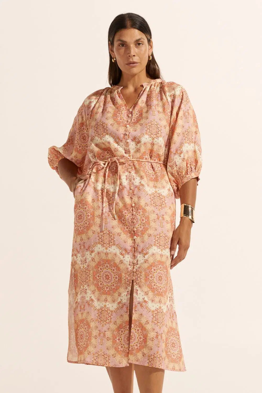 Sojourn Dress - Sunset Mosiac-Zoe Kratzmann-Lima & Co