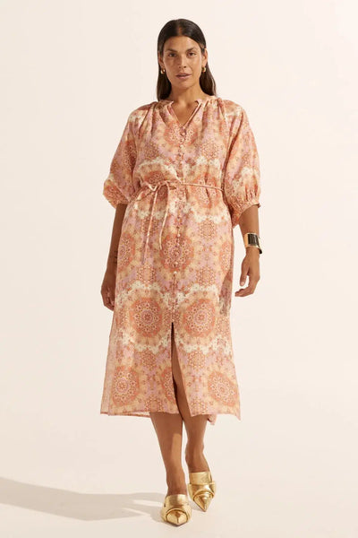 Sojourn Dress - Sunset Mosiac-Zoe Kratzmann-Lima & Co