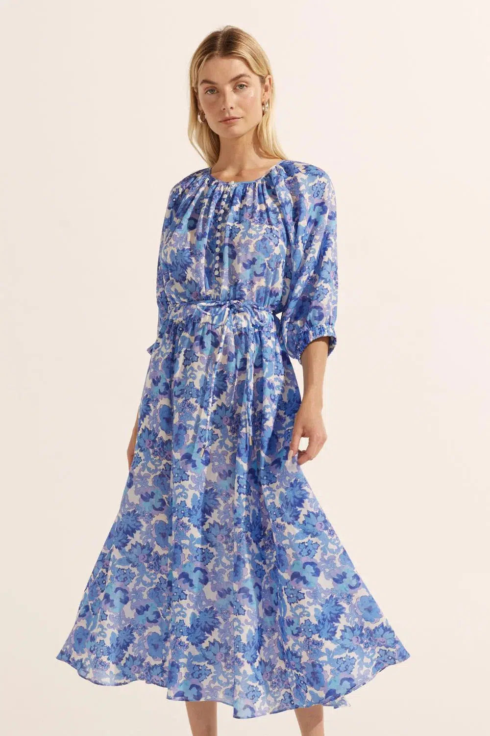 Sonata Dress - Pacific Floral-Zoe Kratzmann-Lima & Co