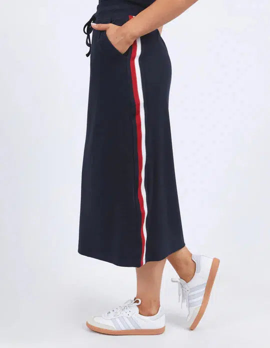 Stabilize Skirt - Navy-Foxwood-Lima & Co