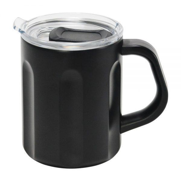 STAINLESS BIG MUG 470ML - BLACK-ANNABEL TRENDS-Lima & Co