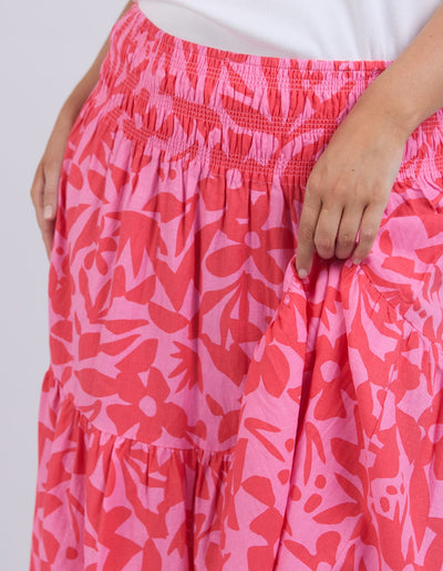 Sunset Hour Skirt - Sunset Hour Print-Elm Lifestyle-Lima & Co