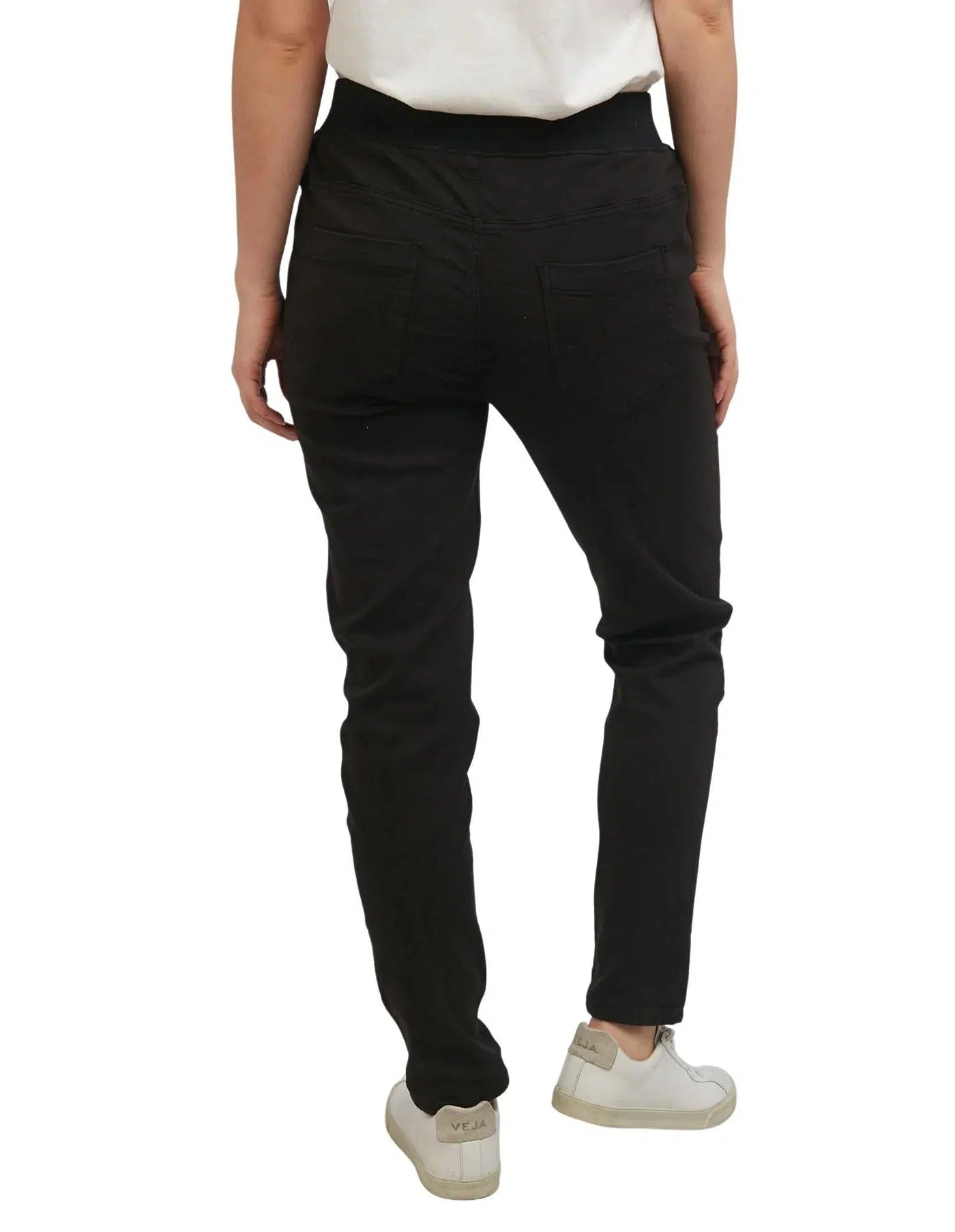 Sylvia Jogger - Black-Foxwood-Lima & Co