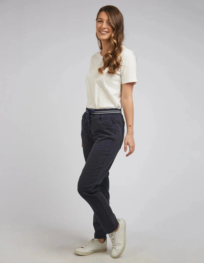 Sylvia Jogger - Navy-Foxwood-Lima & Co