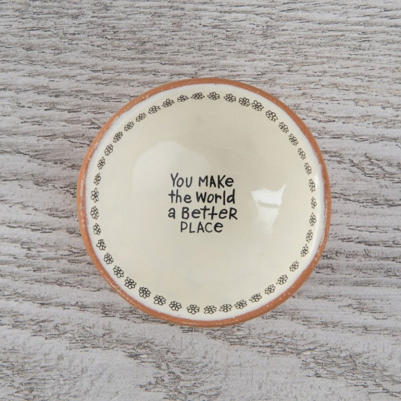 Tiny Trinket Dish You Make The World Better-Lima & Co-Lima & Co