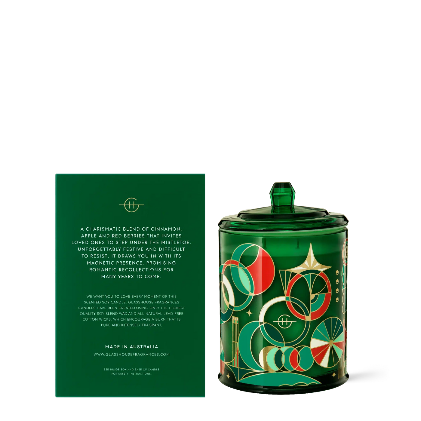 Under The Mistletoe 380g Candle-Glasshouse-Lima & Co