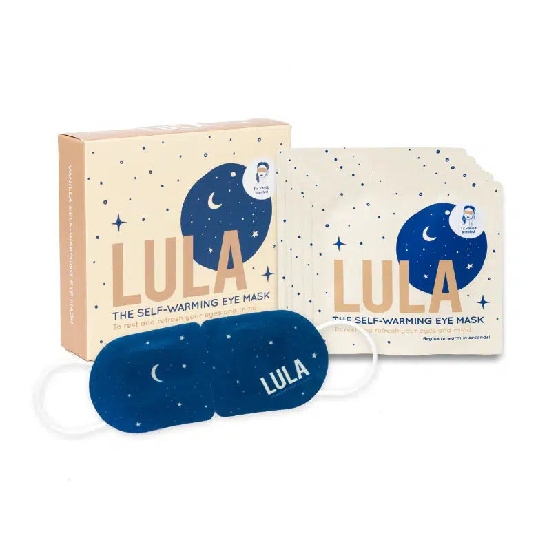 Vanilla Self Warming Eye Mask (5 Pack)-Lula Eye Mask-Lima & Co