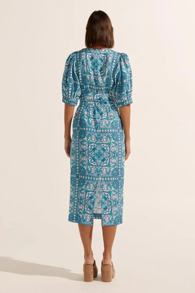 Venture Dress - Sapphire Tile-Zoe Kratzmann-Lima & Co