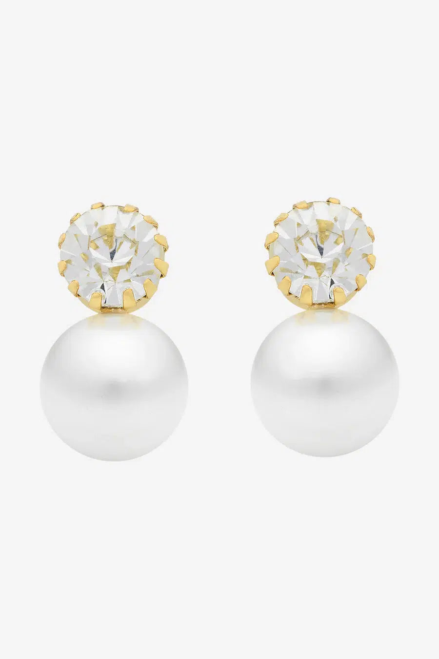 Vera Pearl Earring - Clear-Liberte-Lima & Co