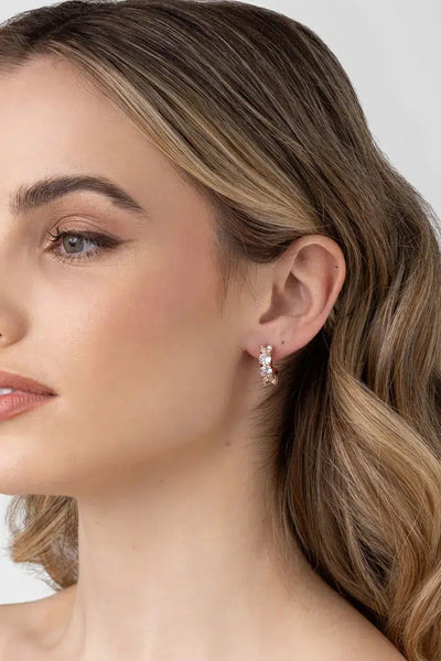 Vittoria Earring - Rose Gold-Liberte-Lima & Co