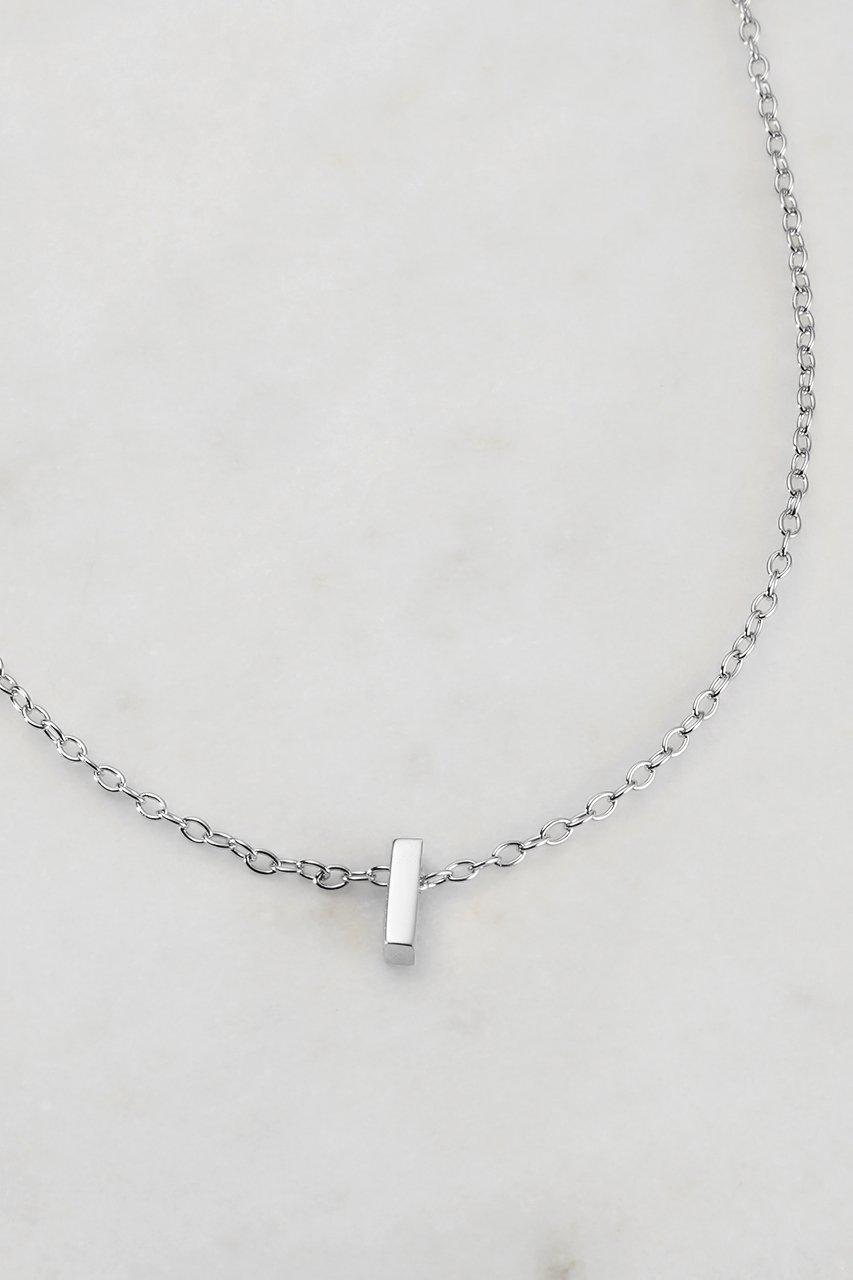 ZAFINO SILVER LETTER NECKLACE-ZAFINO-Lima & Co