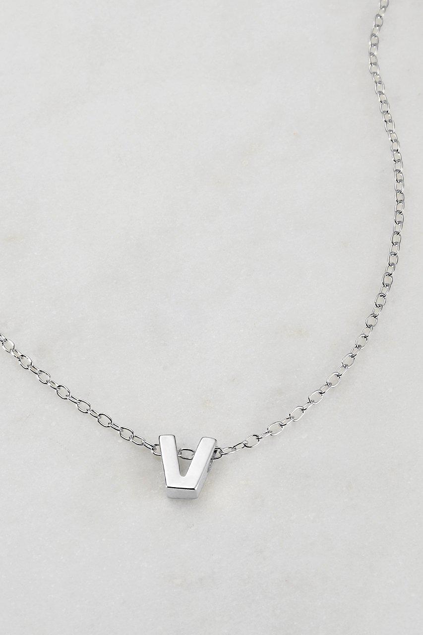 ZAFINO SILVER LETTER NECKLACE-ZAFINO-Lima & Co